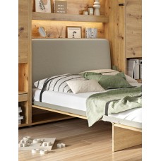 Sienas gulta 160 BED CONCEPT BC-14, balts